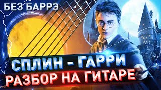 СПЛИН ГАРРИ ПОТТЕР разбор на гитаре - тональность Am - как играть на гитаре | pro-gitaru.ru