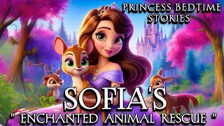 ♥Princess Sofia's animal rescue mission |princess stories |Sofia the first|Disney bedtime story