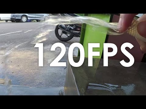 Hasil Slow Motion Yi Action Camera 720P 120FPS