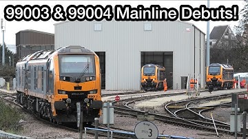 MAINLINE SOLO Debuts for 99003 & 99004 with ALL 4 Class 99