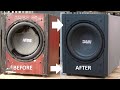 Mr Electricity restoration project / Restore long abandoned subwoofer