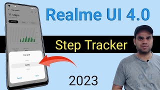 How to enable step tracker in realme ui 4.0 | step tracker kaise kaam karta hai screenshot 4