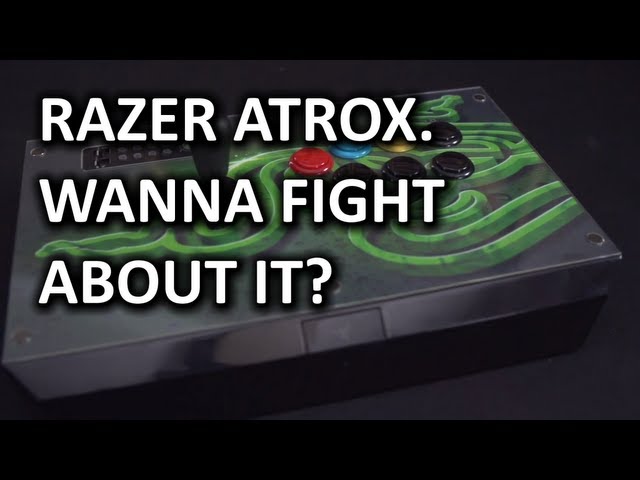 Razer Atrox Arcade Fight Stick Unboxing & Overview