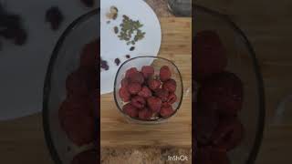 Chia Pudding || Healthy breakfast for weight loss || Chiaseeds, Oatmeal, Nuts and Fruits fypシ