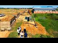 First Start new Project , Skills​ Driver​ Bulldozer SHANTUI DH17C3, Dump truck unloading