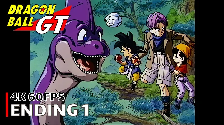 Dragon Ball GT - Ending 1 (Hitori Ja Nai) | 4K 60FPS Creditless | Outdated | Subtitles