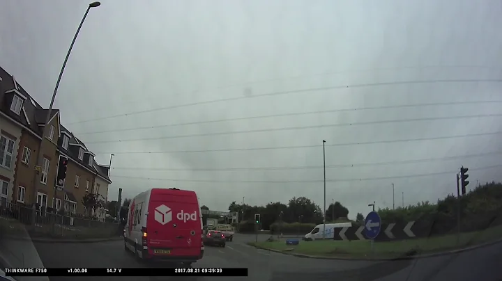 DPD Idiot Driver, no regard for public safety