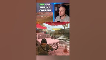 MW2 BETA SNIPING - 3RD PERSON MODE! #shorts