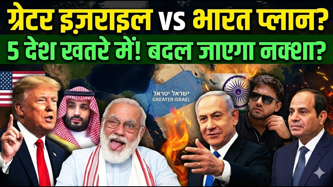Greater Israel Geopolitics: Myth या Real Strategy? | Middle East Explained