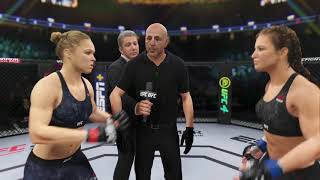 UFC 4 - Ronda Rousey vs. Miesha Tate - Girl Fights 💜