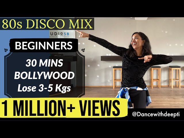 30mins Beginners | Bollywood Dance workout to Lose Weight 3-5kgs in a month class=