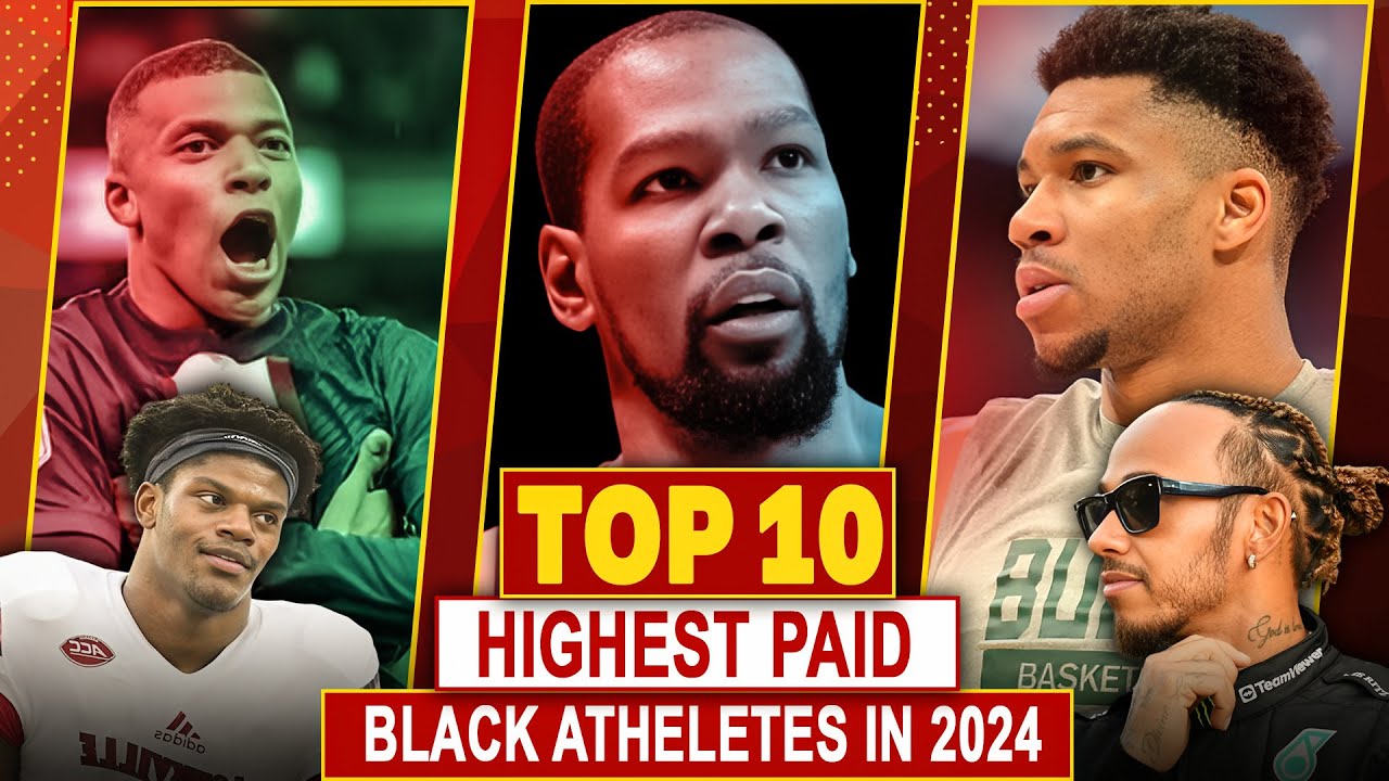 TOP 10 HIGHEST PAID BLACK ATHLETES IN 2024
