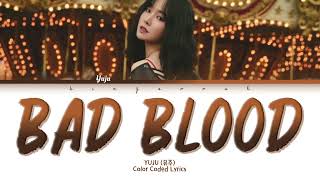 YUJU (유주) - Bad Blood (Intro) Lyrics (Han/Rom/Eng/Color Coded/Lyrics/가사) | bingsoosh