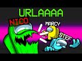 NICO, URLA CONTRO I SUOI AMICI SU AMONG US!