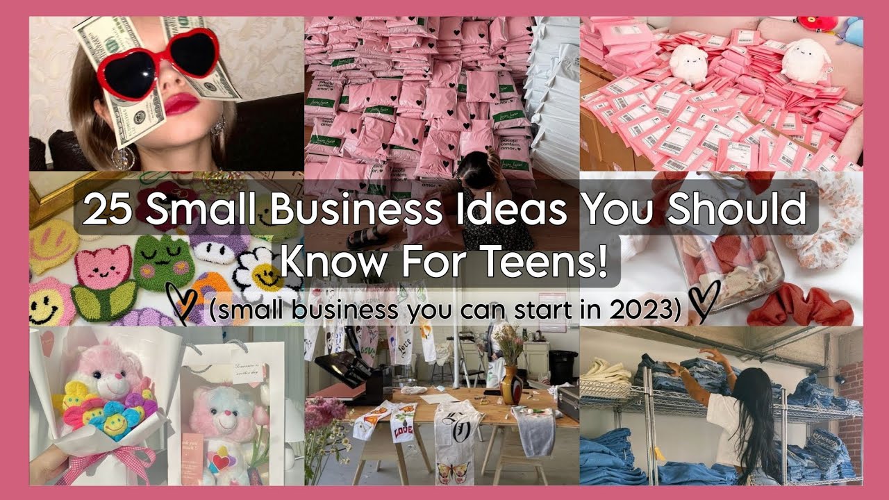 25 Small Business Ideas for Teenagers | Small Business You Can Start in ...