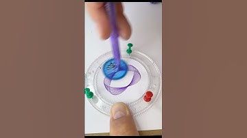 Mesmerizing purple spirograph ❤️