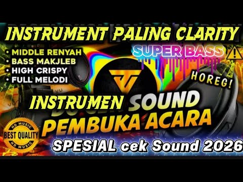 CEK SOUND KHUSUS LAPANGAN SUPER BASS