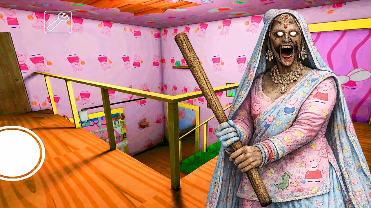 Granny Game Horror Escape Gameplay | Granny Peppa Pig Ep12