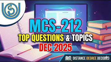 MCS 212 Discrete Mathematics Important Questions For DEC 2025 #ignou 