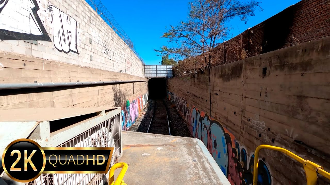 Túnel Matucana a toda velocidad, Santiago.