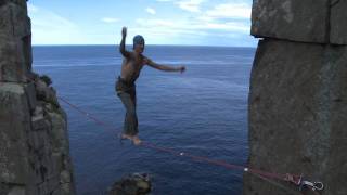 Highlining the Totempole HD