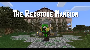 Minecraft PE Redstone Mansion | STUPID ZOMBIE! | Part 1