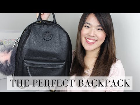 THE PERFECT BACKPACK | TORY BURCH LEATHER BACKPACK