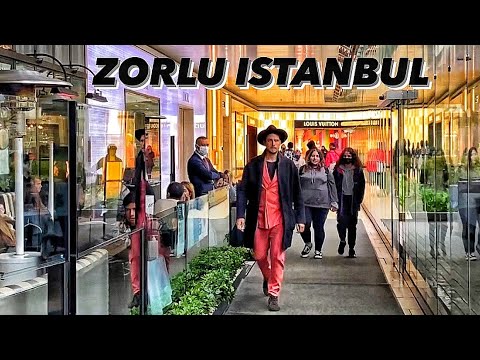 Торговый центр в Стамбуле Zorlu Center Istanbul - Прогулка в Шопинг Центре