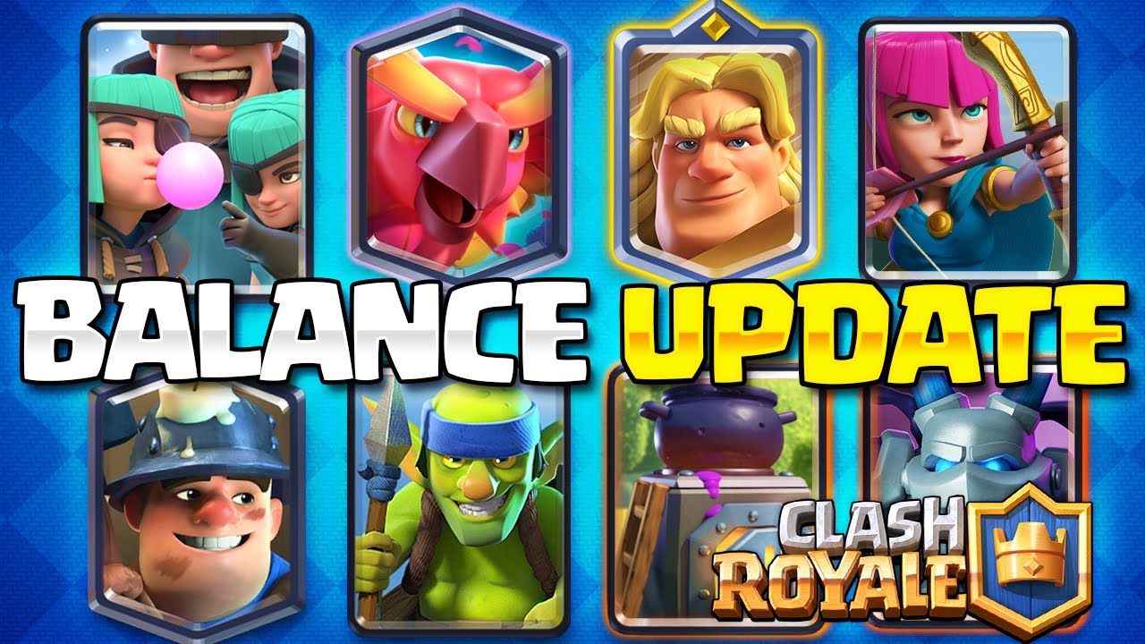 NEW APRIL BALANCE UPDATE REVEALED (11 CARDS!) - Clash Royale Balance Changes  - YouTube