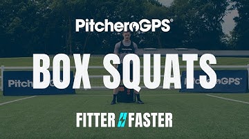 Box Squat - Exercise Drill for Speed & Sprint Training