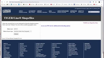 TigerLine Data 2019 US Census