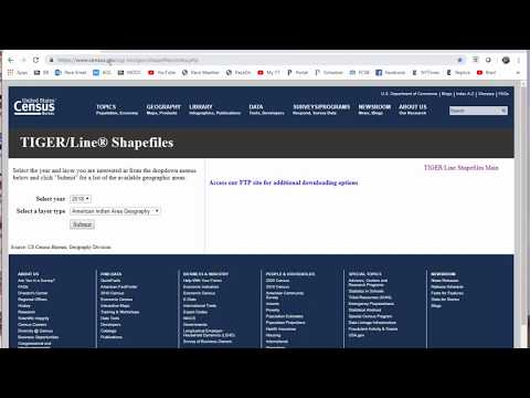 TigerLine Data 2019 US Census