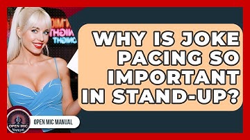 Why Is Joke Pacing So Important In Stand-up? - Open Mic Manual