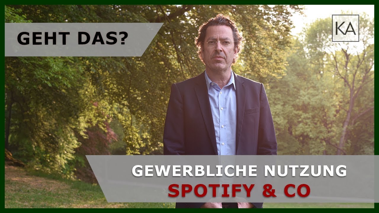 Darf Man Spotify Gewerblich Nutzen
