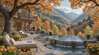 Nature’s Perfect Lakeside Porch 🍂 Relaxing Autumn Piano Music, Nature Sounds & Birdsong screenshot 4