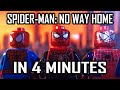 Spiderman no way home 2021 in 4 minutes