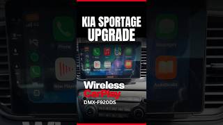 KIA Sportage 2016 Gets A 9' HD Floating Wireless CarPlay Upgrade KENWOOD DMX-F920DS #kia #carplay