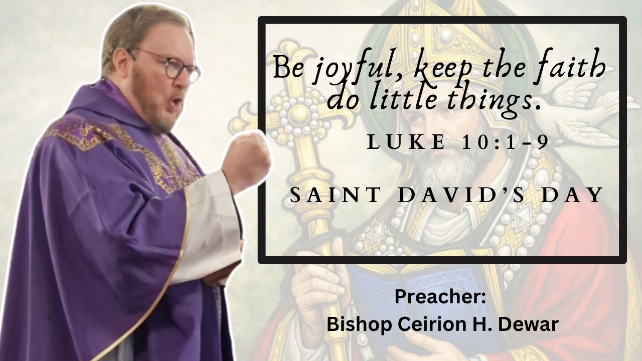 Проповедь епископа Сеи Дьюара в День святого Давида в Эммануэль-Моркамбе.