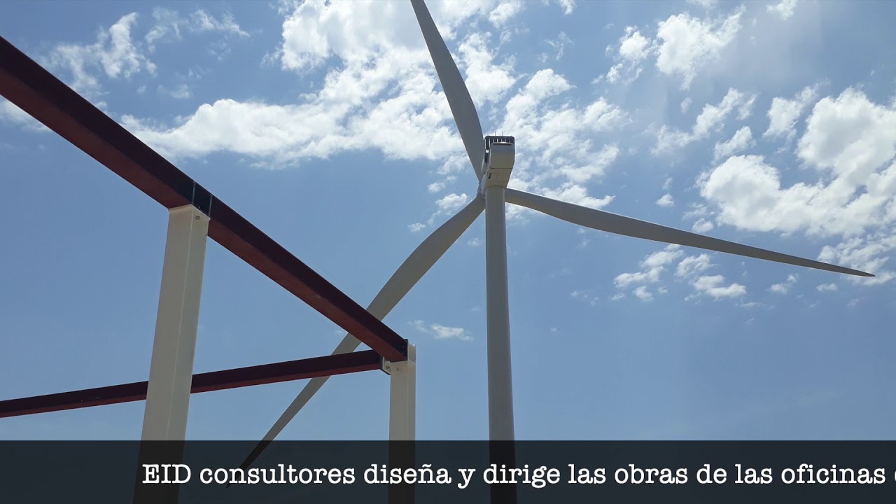 EID consultores diseña y dirige las obras de las oficinas del parque eólico “El Llano”.