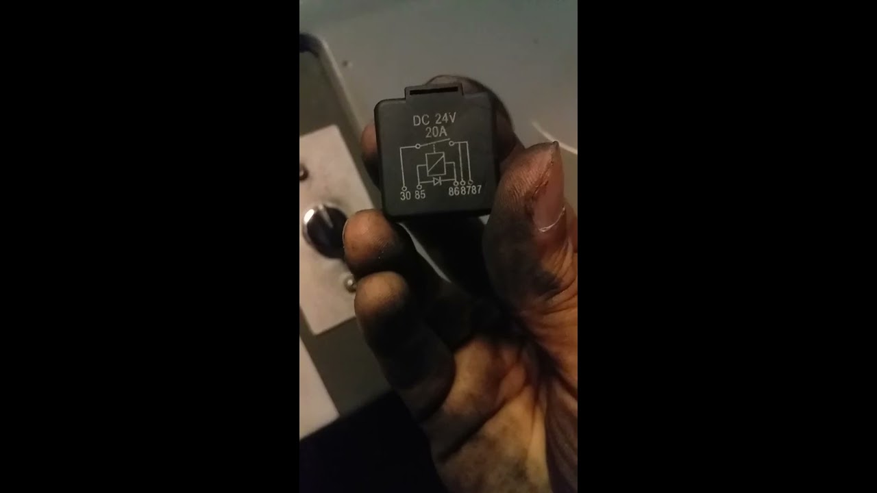 الريليه ( المرحل) فى المعدات الثقيلة و السيارات جزء 1  -- How relay works part 1