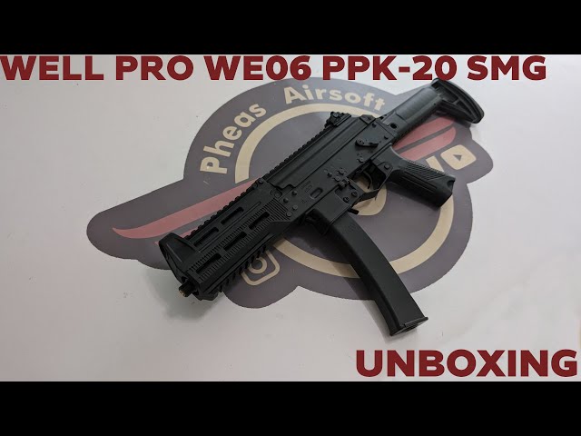 UNBOXING] WELL PRO WE06 PPK-20 SMG - The CQB game has been changed