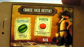 Fruit Ninja: Puss in Boots App Review for iPhone, iPod Touch and iPad (HD) screenshot 1