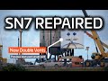 SpaceX Boca Chica - Starship SN7 Repaired & Superheavy Launch Pad Construction