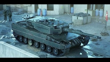 Unreal Engine 5 - Tank - Leopard 2A4
