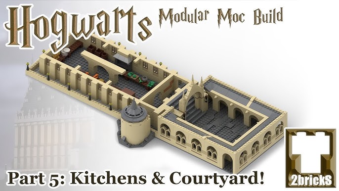 Hogwarts Grand Staircase: The Evolution of a MOC - BrickNerd - All things  LEGO and the LEGO fan community