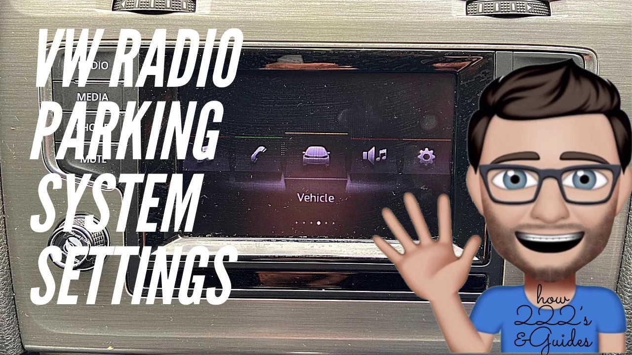 VW Golf Parking Sensor Settings