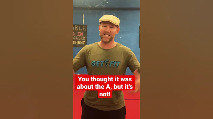 You thought it was about the A, but its not!