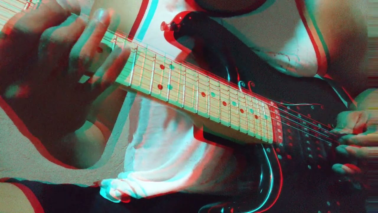 Pink Skies - LANY (electric guitar cover)