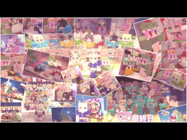 【#すけべVのマイクラまつり／DAY5】私にとって、メイド喫茶ローズは青春でした―――。【梵雪音】