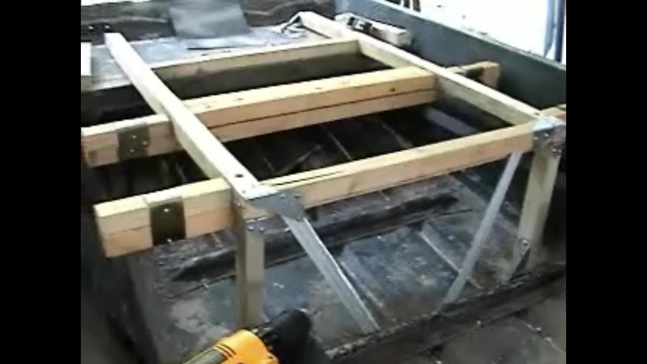 New DIY Boat: Free How to build a deck on your jon boat